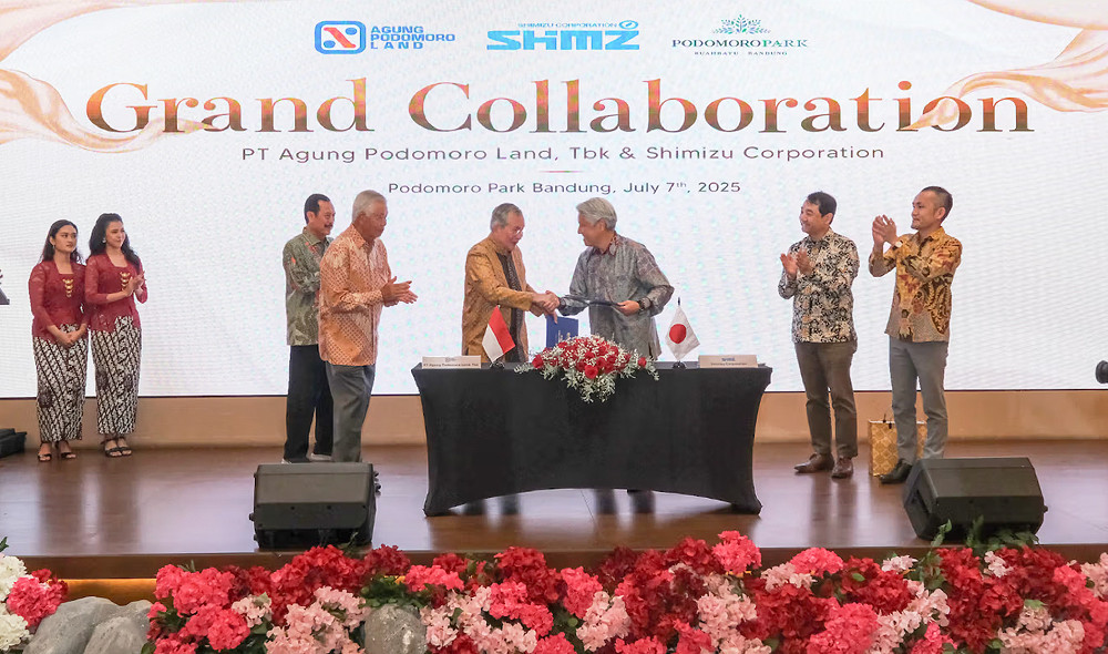 Agung Podomoro Land Partners with Shimizu Corporation Indonesia to Expand Property Development 1