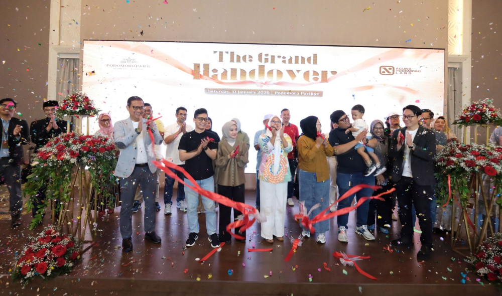 Agung Podomoro Delivers on Its Promise with Handover of 700 Millennial Home Units in Podomoro Park Bandung 1