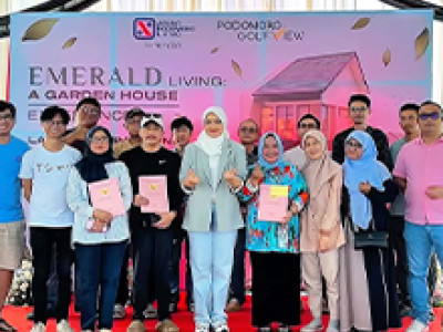 Podomoro Golf View Holds Joint AJB Signing and Launches Emerald Type Show Unit